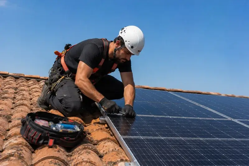 Maintenance et monitoring de panneaux solaires à Val en Vignes
